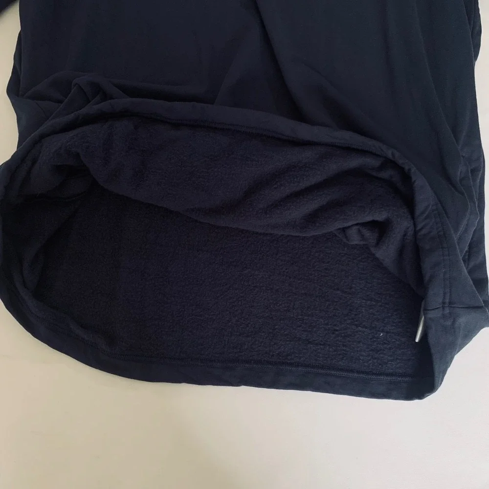 Travis Mathew Cloud Quarter Zip 2.0 Men XL Navy Blue Fleece Pullover Golf Sporty